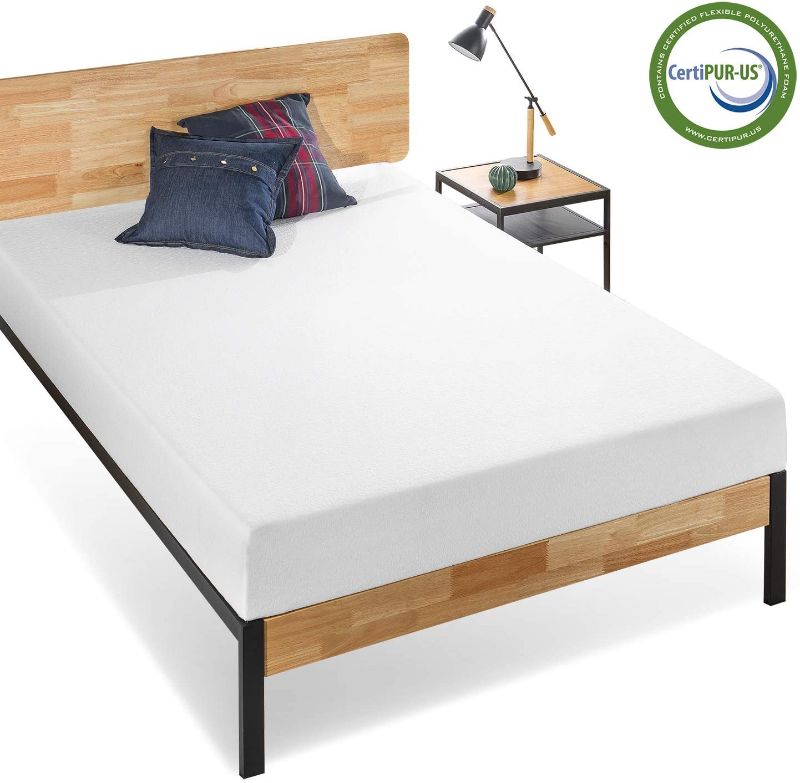 Photo 1 of Zinus 8 Inch Ultima Memory Foam Mattress / Pressure Relieving / CertiPUR-US Certified / Bed-in-a-Box, Twin XL
