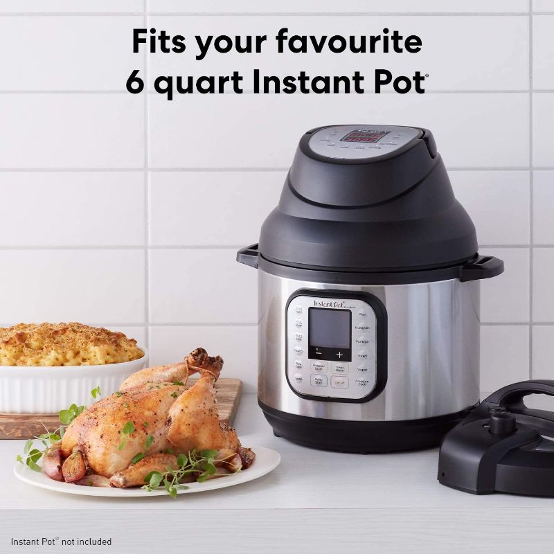 Photo 1 of Instant Pot 6 Quart Air Fryer Lid