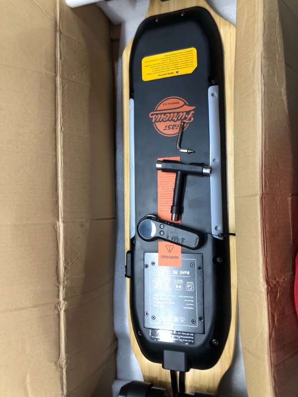 Photo 1 of Fast & Furious Ft001 Electric Skateboard 1800W Dual Motors with Remote Control Top Speed 25MPH, 17 Miles Range Longboard Can Carry 330 Pounds for Adults and Youth

