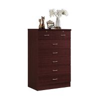 Photo 1 of 7 Drawer Chest with Lock On 2 Top Drawers - Hodedah Import
