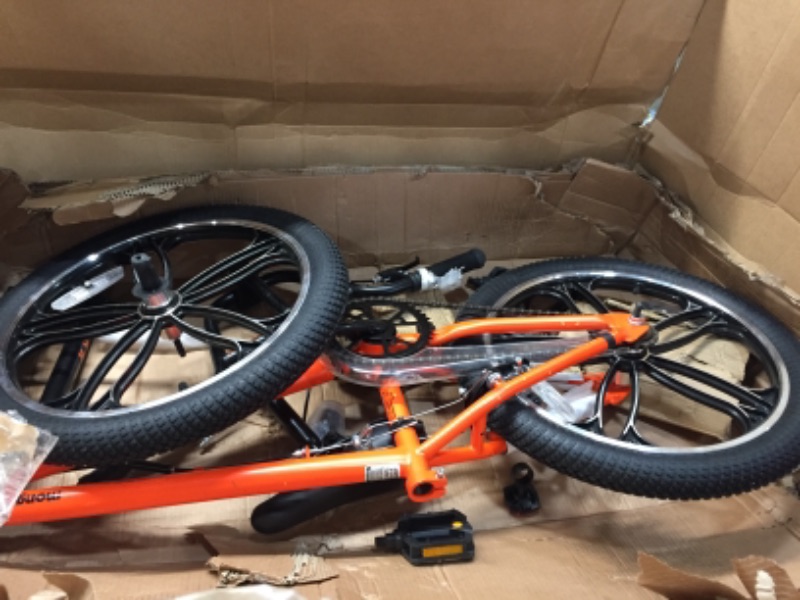 Photo 2 of ***PARTS ONLY*** Mongoose Legion Mag Freestyle BMX Bike, 20-inch Wheels, Orange