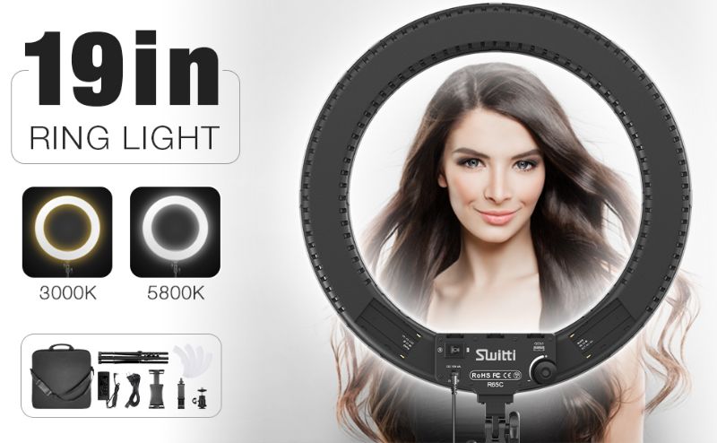 Photo 1 of Pixel Ring Light with Tripod Stand (R65C)