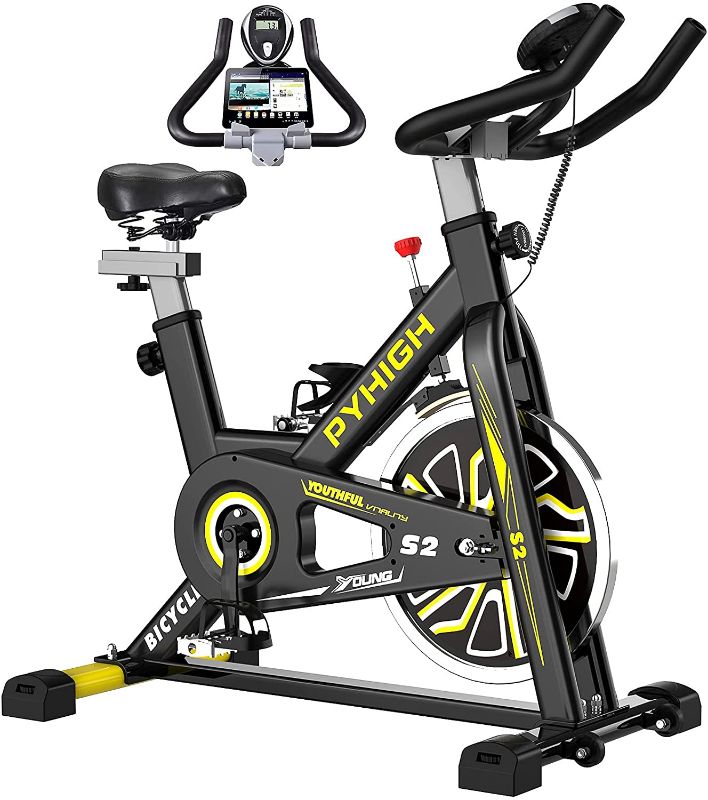 Photo 1 of 
PYHIGH Indoor Cycling Bike Stationary Exercise Bike