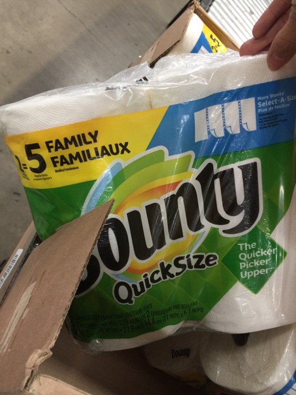 Photo 1 of 12 pack family rolls bounty