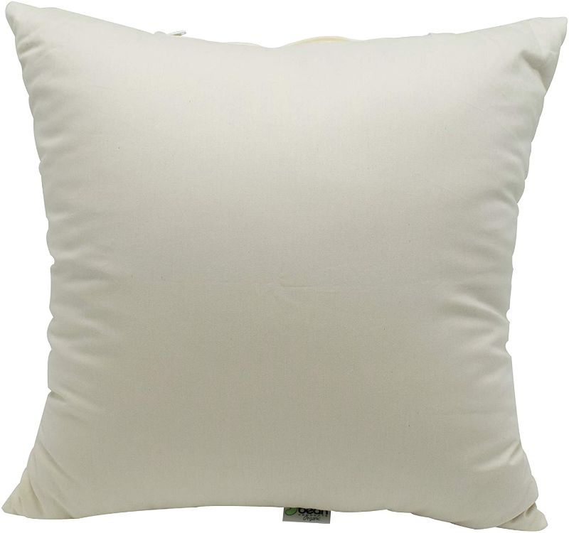 Photo 1 of 16" x 16"  Pillow -  Cotton - Kapok Fill
STOCK PHOTO IS SIMILAR