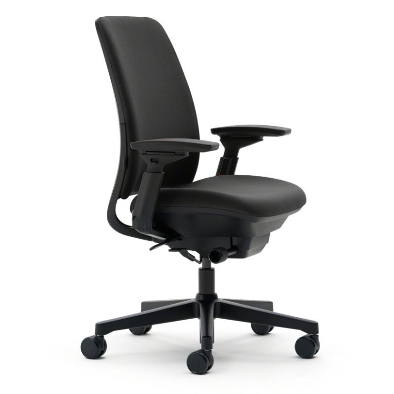 Photo 1 of Steelcase Amia Fabric Office Chair, Black
