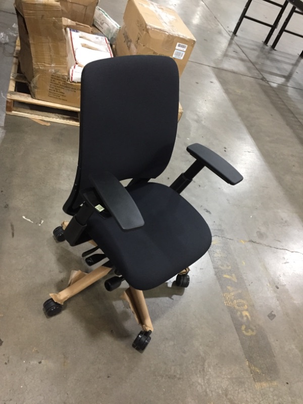 Photo 2 of Steelcase Amia Fabric Office Chair, Black
