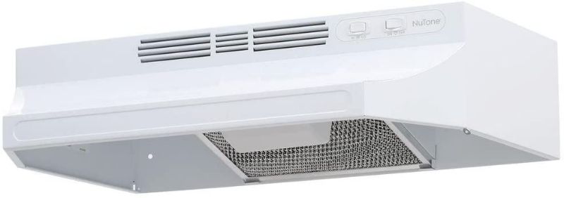 Photo 1 of Broan-NuTone NuTone RL6200 24 in. Non-Vented Range Hood in White-RL6224WH
