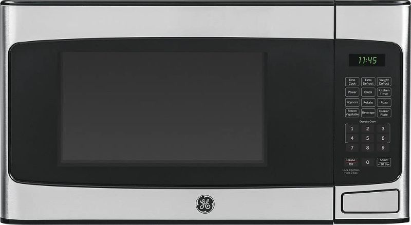 Photo 1 of 1.1 cu. Ft. Countertop Microwave in Stainless Steel
