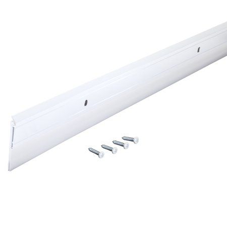 Photo 1 of 2 in. x 36 in. Premium Aluminum and Vinyl Door Sweep in White
BOX OF 2