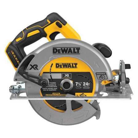 Photo 1 of 20-Volt MAX XR Cordless Brushless 7-1/4 in. Circular Saw (Tool-Only)
