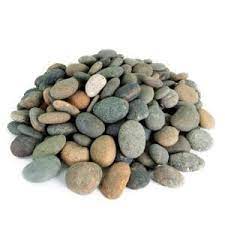 Photo 1 of .25 cu. ft. 1 in. to 2 in. Mixed Mexican Beach Pebbles Smooth Round Rock for Gardens, Landscapes and Ponds
BOX OF 2