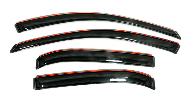 Photo 1 of AVS 08-13 Toyota Highlander Ventvisor in-Channel Front & Rear Window Deflectors 4pc - Smoke
