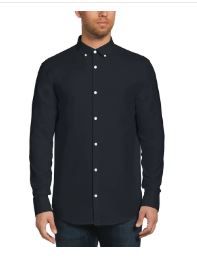 Photo 1 of Large Penguin Dark Blue Button Up Shirt 