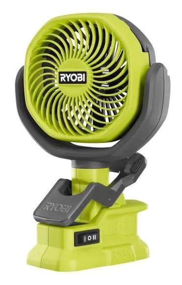 Photo 1 of RYOBI ONE+ 18V Cordless 4 in. Clamp Fan (Tool Only)
