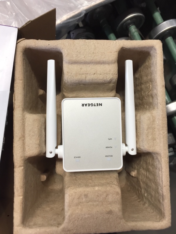 Photo 2 of NETGEAR Wi-Fi Range Extender EX6120 - Coverage Up to 1500 Sq Ft and 25 Devices with AC1200 Dual Band Wireless Signal Booster & Repeater (Up to 1200Mbps Speed), and Compact Wall Plug Design
