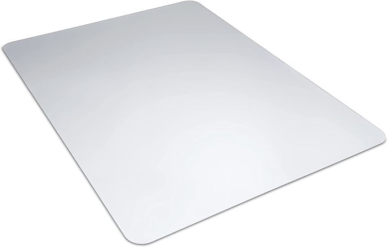 Photo 1 of Polycarbonate Office Chair Mat for Carpet and Hard Floors, 36" X 53 "  Mat, Clear Mat for Office Chair, Protects Floors Under Home Office Computer Desk, Ships Flat

//MINOR COSMETIC DAMAGE