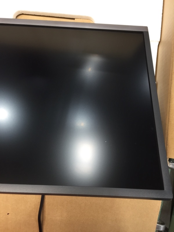 Photo 6 of SAMSUNG 34-Inch SJ55W Ultrawide Gaming Monitor (LS34J550WQNXZA) – 75Hz Refresh, WQHD Computer Monitor, 3440 x 1440p Resolution, 4ms Response, FreeSync, Split Screen, HDMI, Blackhard  line of dead pixels vertically in middle of the screen, hard to see with