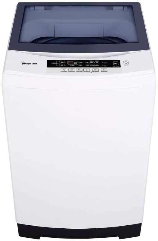 Photo 1 of *DAMAGED* Magic Chef MCSTCW30W4 3.0 Cubic Foot Compact Washer, White
