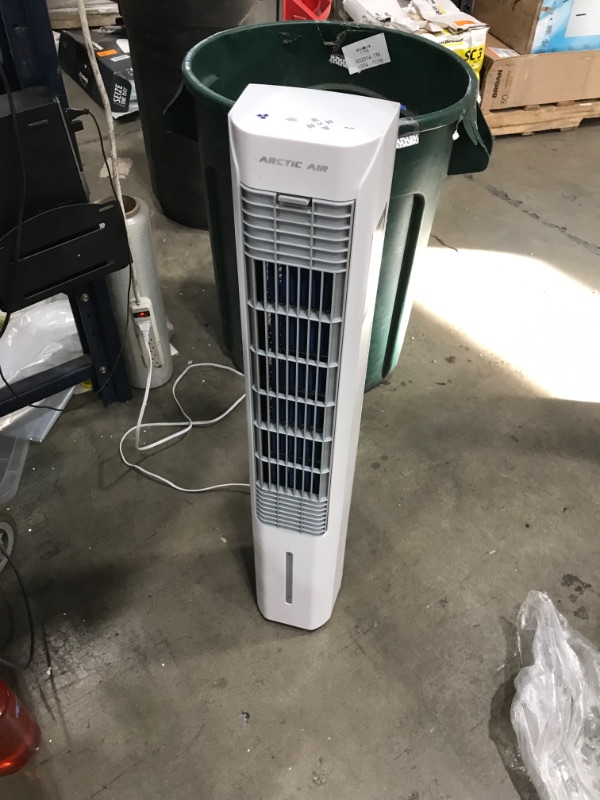 Photo 2 of Ontel Arctic Air Evaporative Portable Room Cooling Tower with 3-Speed Oscillating Fan