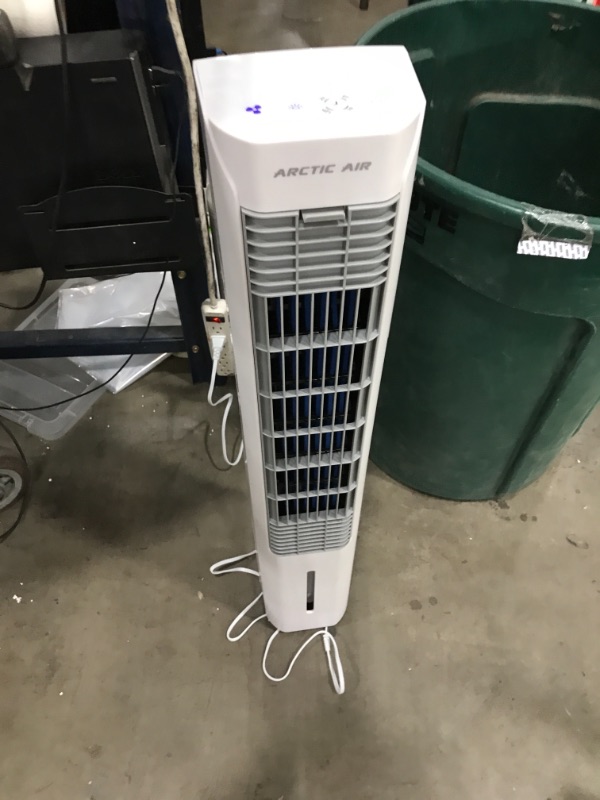 Photo 2 of Ontel Arctic Air Evaporative Portable Room Cooling Tower with 3-Speed Oscillating Fan
