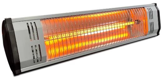 Photo 1 of (DOES NOT INCLUDE TRIPOD) 
(BURNT RUBBER ON GLASS) 
outdoor infrared electric heater hs-1500-tr