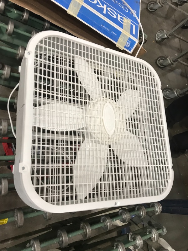 Photo 2 of Lasko Air Circulating 20 INCH Box Fan, White
