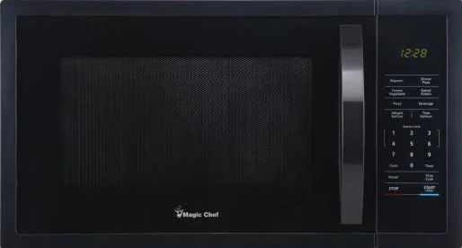 Photo 1 of Magic Chef
1.6 cu. ft. Countertop Microwave in Black with Gray Cavity