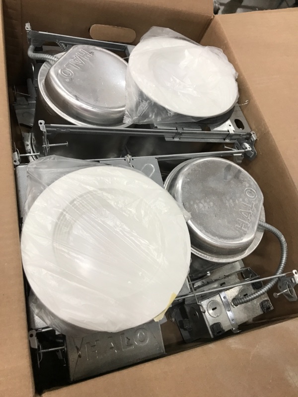 Photo 2 of LT 6 in. New Construction IC Housing and Dimmable White Integrated LED Recessed Ceiling Light Retrofit Kit (4-Pack)
