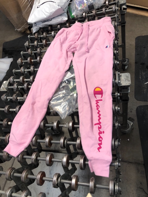 Photo 2 of Champion Girls Heritage Fleece Jogger Sweatpant Big and Little Girls EXTRA SMALL