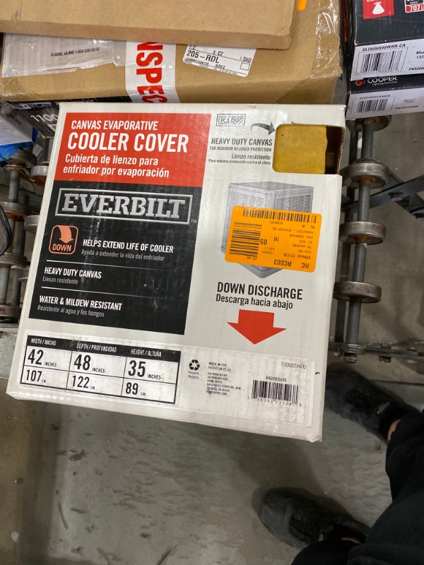 Photo 2 of 
Everbilt
42 in. x 48 in. x 35 in. Down Draft Evaporative Cooler Cover