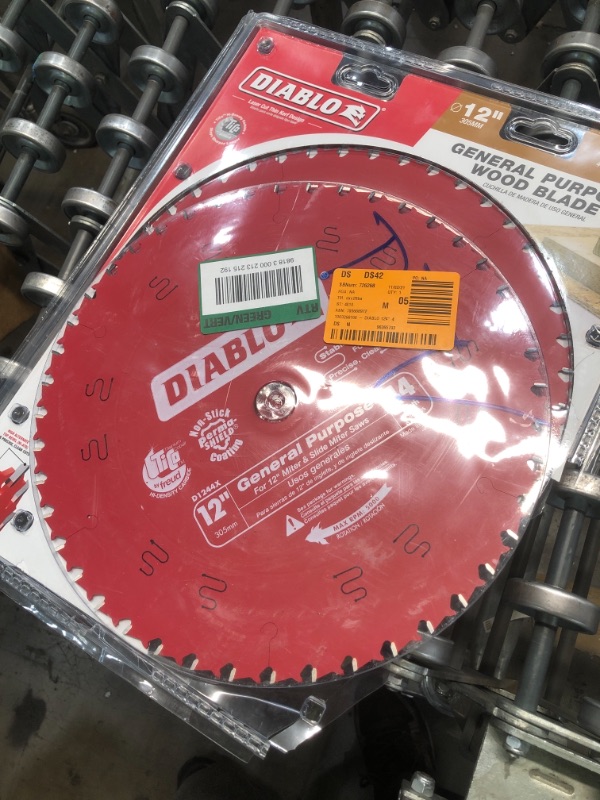 Photo 3 of 12 in. x 44-Tooth General Purpose Circular Saw Blade Value Pack (2-Pack)
