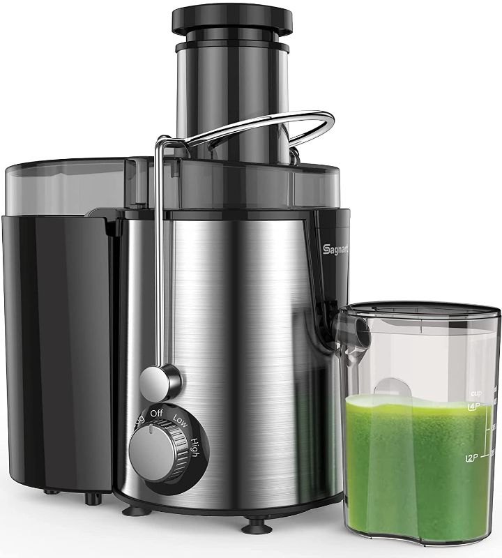 Photo 1 of Juicer Machines Centrifugal Juice Extractor for Whole Fruit and Vegetables, BPA-Free, Dual Speed and Overheat Overload Protection, Anti-drip and Detachable Stainless Steel Citrus Juicer, Included Brush
