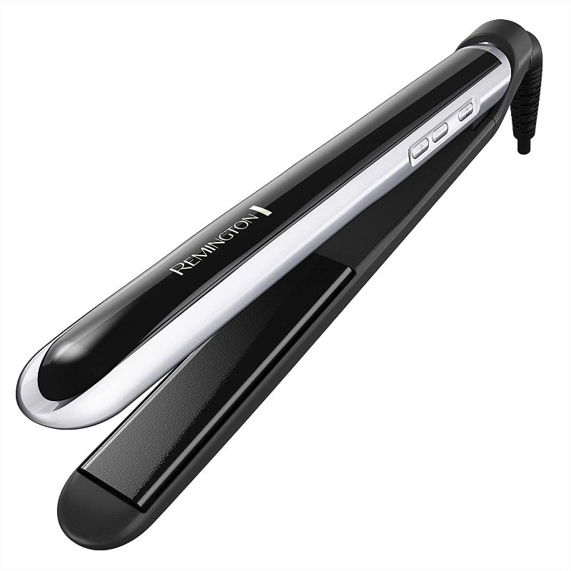 Photo 2 of Conair Double Ceramic Flat Iron - White - 1
Remington Pearl Pro Ceramic Flat Iron, Black
this post includes 2 irons