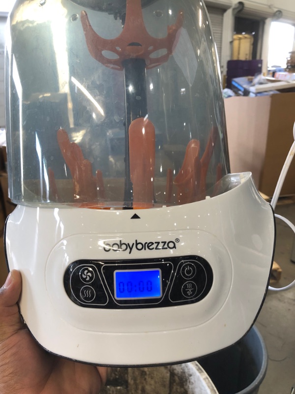 Photo 1 of Baby Brezza Baby Bottle Sterilizer and Dryer Machine – Electric Steam Sterilization - Universal Fit - Pacifiers, Glass, Plastic, and Newborn Feeding Bottles
