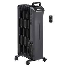 Photo 1 of Amazon Basics Portable Digital Radiator Heater with 7 Wavy