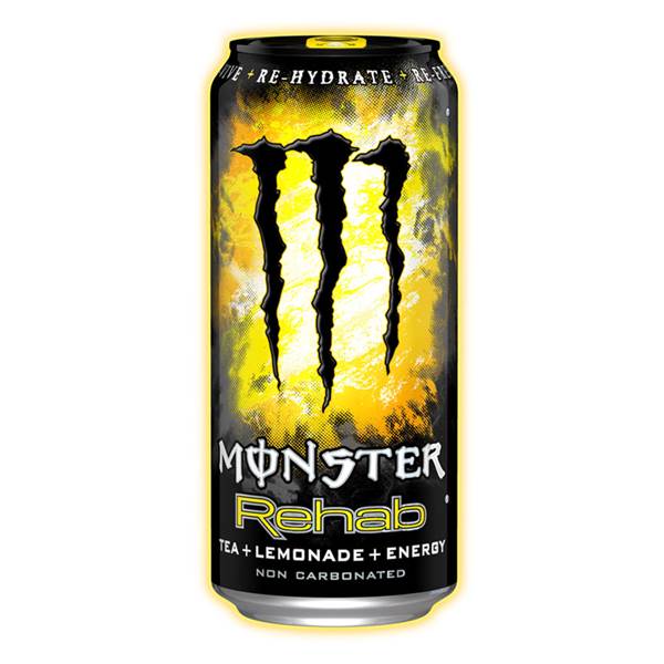 Photo 1 of (24 Cans) Monster Rehab Lemonade