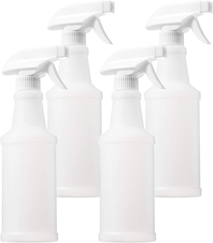 Photo 1 of  Spray Bottles (16 oz,12 Pack),Empty Spray Bottles for Cleaning Solutions,Plastic Spray Bottles for Cleaning,Heavy Duty,with Sprayers