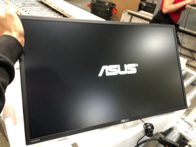 Photo 5 of **MISSING SCREWS TO ATTACH BASE TO SCREEN**
ASUS VG245H 24 inchFull HD 1080p 1ms Dual HDMI Eye Care Console Gaming Monitor with FreeSync/Adaptive Sync, Black, 24-inch
