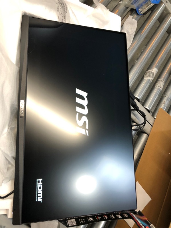 Photo 2 of MSI QHD Rapid-IPS Gaming Non-Glare Super Narrow Bezel 1ms 2560 x 1440 165Hz Refresh Rate Adjustable Arm G-Sync Compatible 27” Gaming Monitor (Optix MAG274QRF), Black
