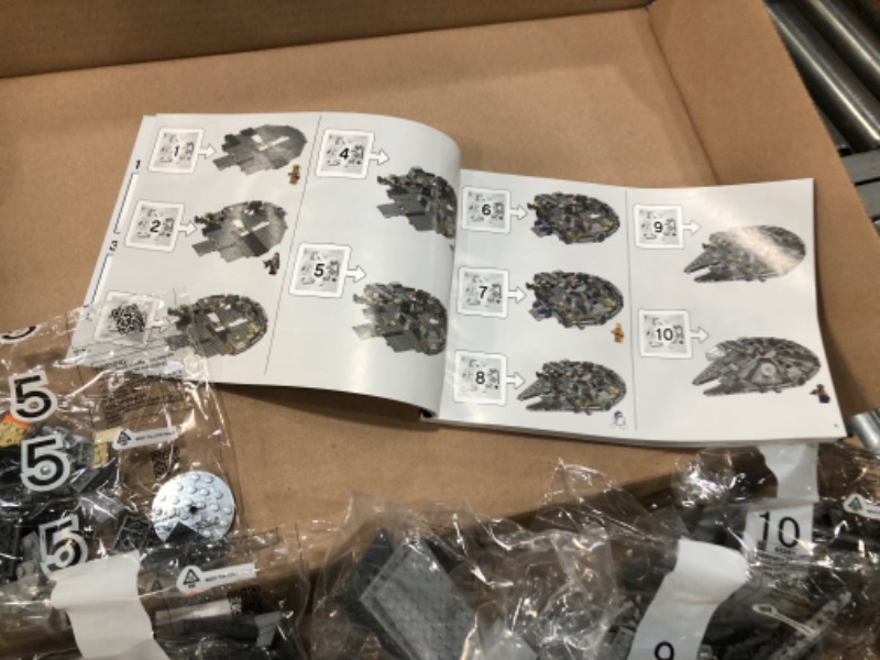 Photo 1 of LEGO Star Wars: The Rise of Skywalker Millennium Falcon 75257 Starship Model Building Kit and Minifigures (1,351 Pieces)
