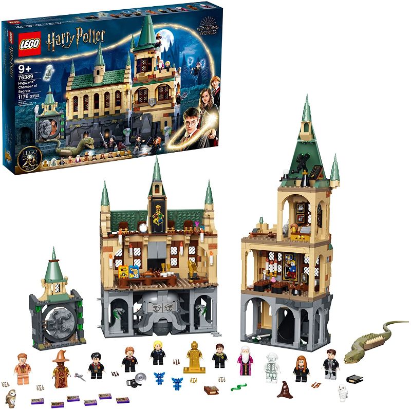 Photo 1 of **BAG 3 MISSING**
LEGO Harry Potter Hogwarts Chamber of Secrets 76389 Building Kit with The Chamber of Secrets and The Great Hall; New 2021 (1,176 Pieces)
