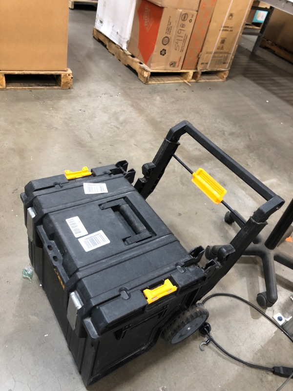 Photo 2 of **DAMAGED**
DEWALT ToughSystem Tool Box, DS450 Mobile Storage (DWST08250)
