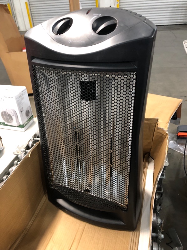 Photo 2 of 1500-Watt Electric Quartz Infrared Radiant Tower Heater Space Heater
