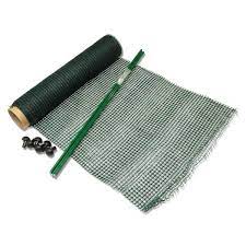 Photo 1 of 24 in. Plastic Garden Fence with Pocket-Net Technology
