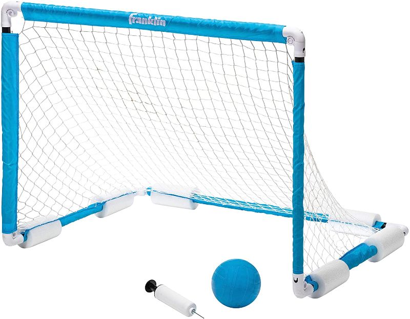 Photo 1 of Franklin Sports Water Polo Goal - Floating Goal - Perfect for The Pool - Large 40" x 30" Goal with Ball
