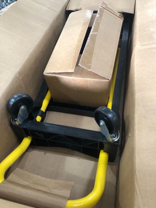 Photo 2 of 400 lb. Capacity Nylon Convertible Hand Truck Dolly Harper Trucks