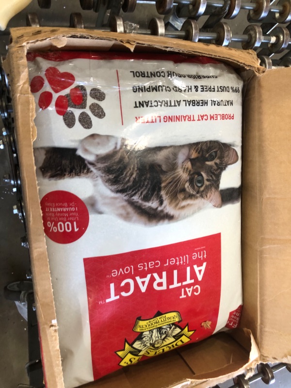 Photo 2 of Dr. Elsey's Precious Cat Attract Unscented Clumping Clay Cat Litter, 40-lb bag