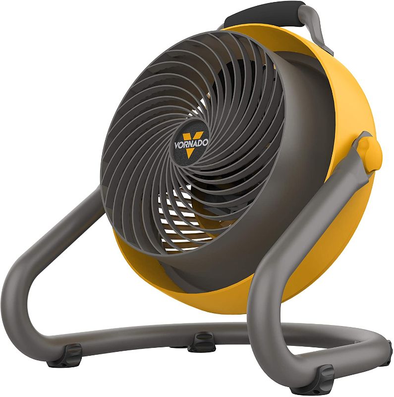 Photo 1 of ***PARTS ONLY***Vornado 293 Large Heavy Duty Air Circulator Shop Fan, Yellow, 16 In.
