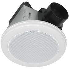 Photo 1 of Homewerks Worldwide
80 CFM Ceiling Mount Bathroom Exhaust Fan with Bluetooth Speaker and LED Light